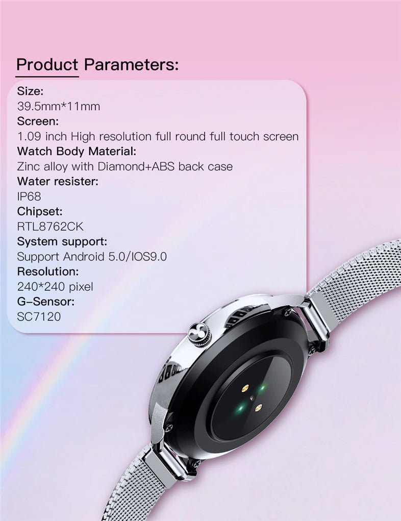 Smartwatch SN91 (Prata) - Versomastore