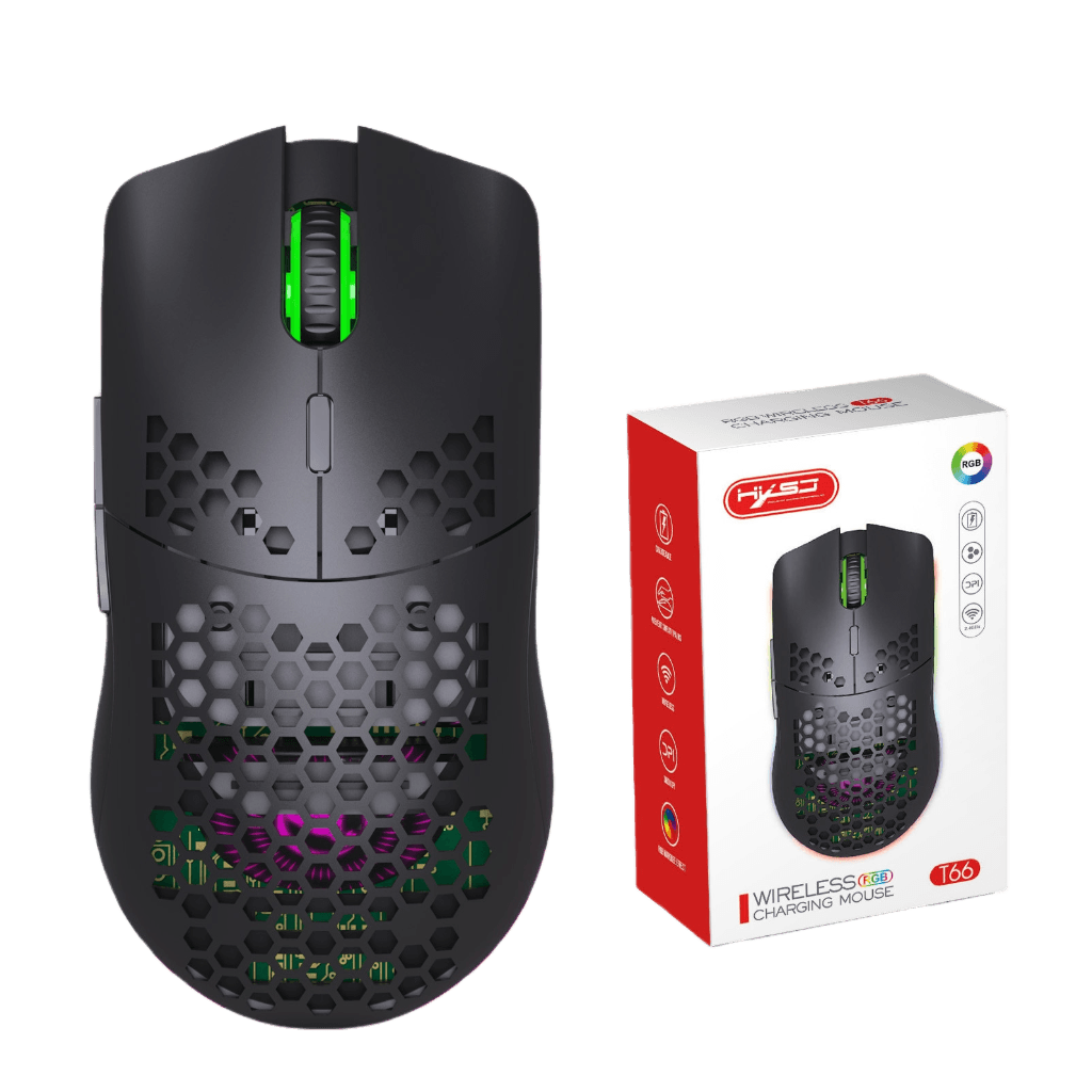 Mouse sem fio Ultra silencioso (Preto) - Versomastore