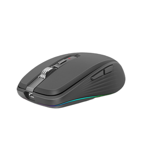 Mouse sem fio recarregável (Preto) - Versomastore