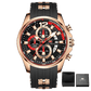 Relógio Mini Focus MF0350 Pulseira em Silicone (Preto Bronze) - Versomastore