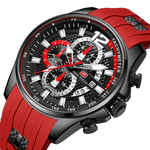 Relógio Mini Focus MF0350 Pulseira em Silicone (Vermelho) - Versomastore