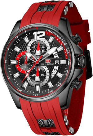 Relógio Mini Focus MF0350 Pulseira em Silicone (Vermelho) - Versomastore