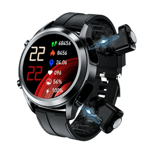 Smartwatch T10 com Auriculares TWS (Preto) - Versomastore