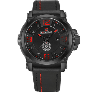 Relógio Naviforce NF9099 Pulseira em Couro (Preto) - Versomastore