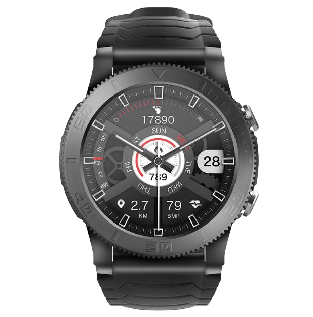 Smartwatch Decwin CR130 (Preto) - Versomastore