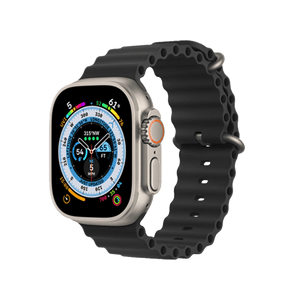 Smartwatch TS8 Ultra (Preto) + 1 pulseira extra (Laranja) - Versomastore