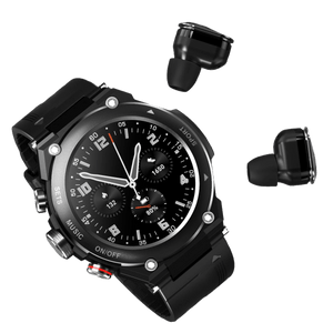 Smartwatch Lemfo T92 com Auriculares Tws (Preto) - Versomastore