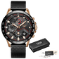 Relógio Lige LG9929 Pulseira em Aço Inoxidável (Preto Bronze) - Versomastore