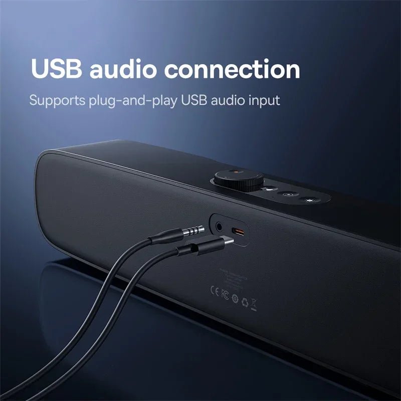Barra de som Baseus para Pc/Laptop Bluetooth 5.3 e Áudio 3D - Versomastore
