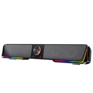 Barra de som Para PC/Laptop conexão Bluetooth Som surround e luzes RGB - Versomastore