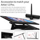 Mesa Digitalizadora XPPen Artist 12 Pro com Tela de 11.6" Alta Qualidade desenho Profissional - Versomastore