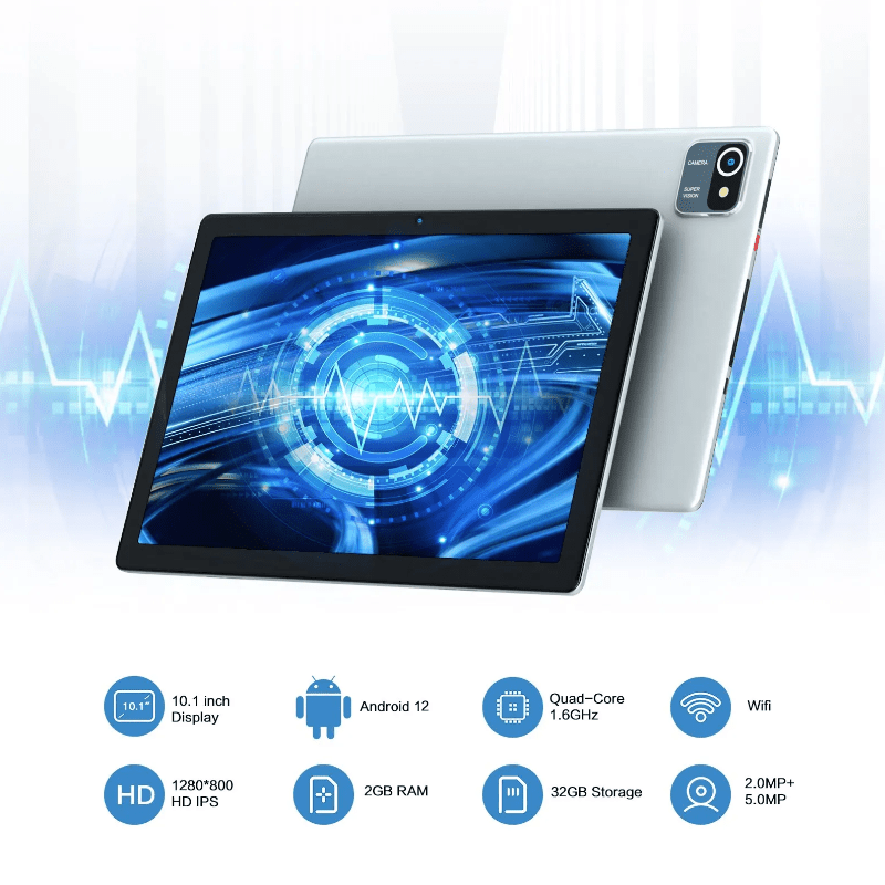 Tablet 10.1" Android Processador Quad Core com 2GB Ram + 64GB Rom Bluetooth e WiFi - Versomastore